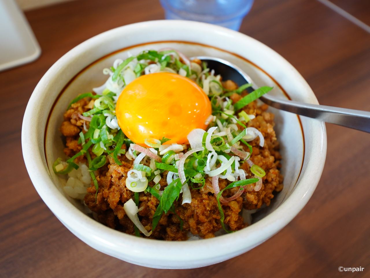 ピリ辛そぼろ丼（ランチセット）