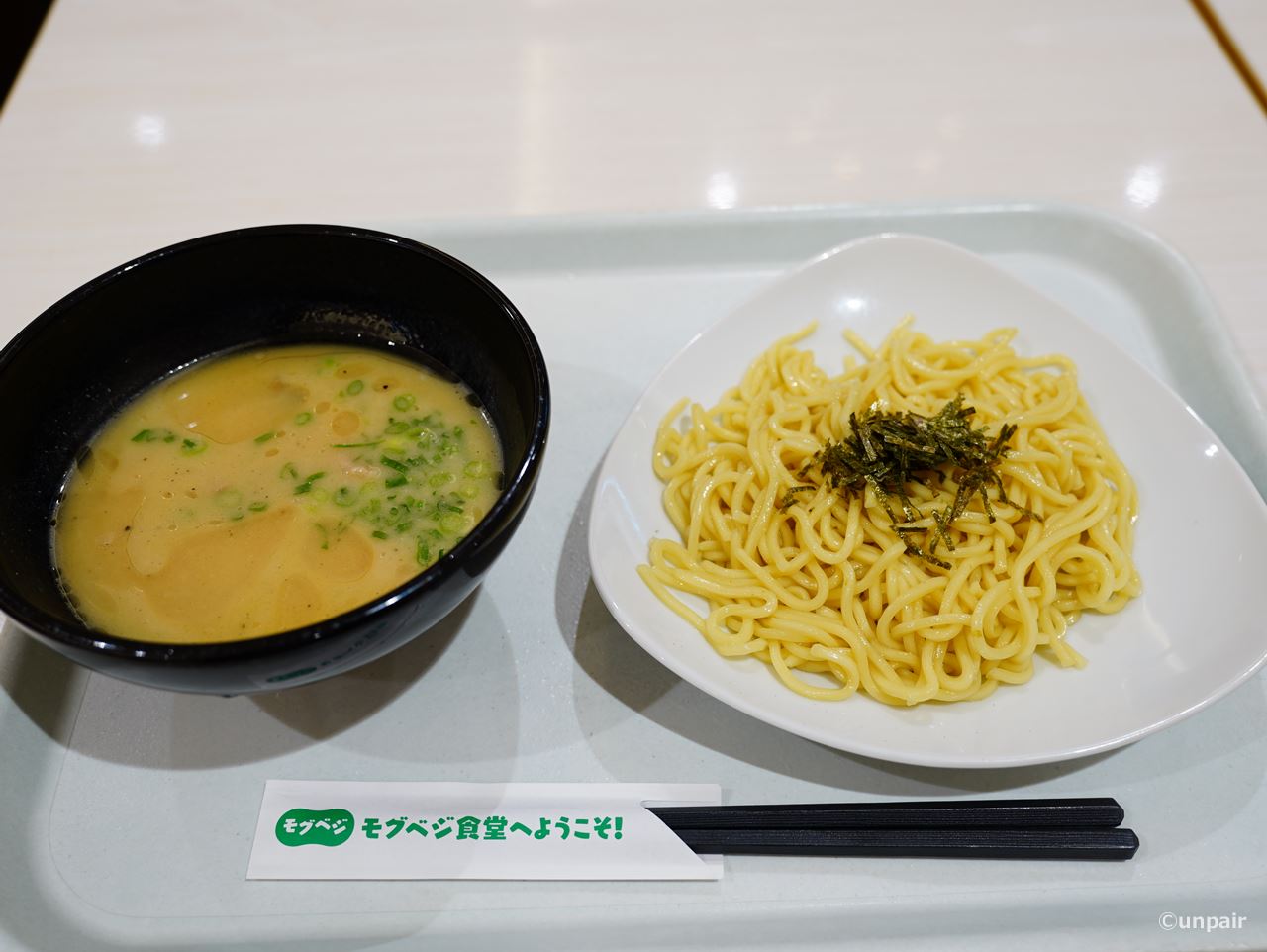 鶏白湯つけ麺炭火焼き鴨肉入り