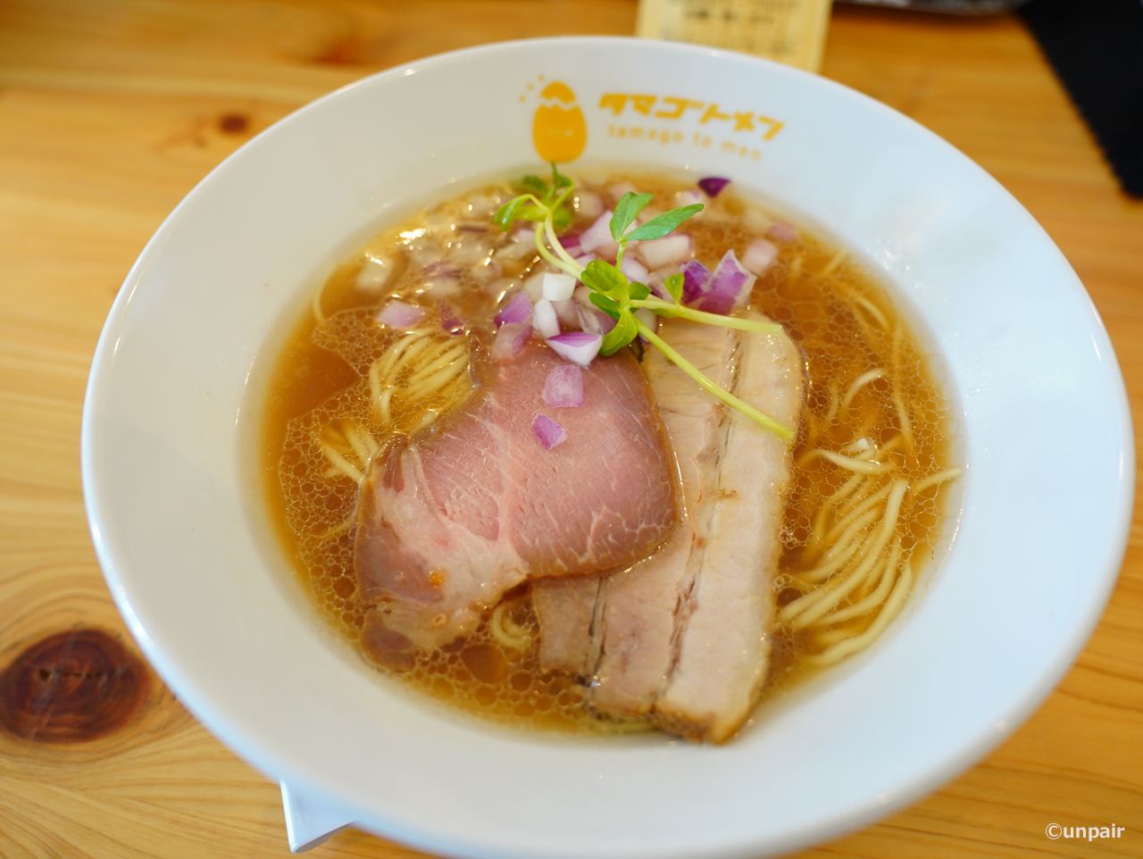 鯛出汁白醤油らーめん