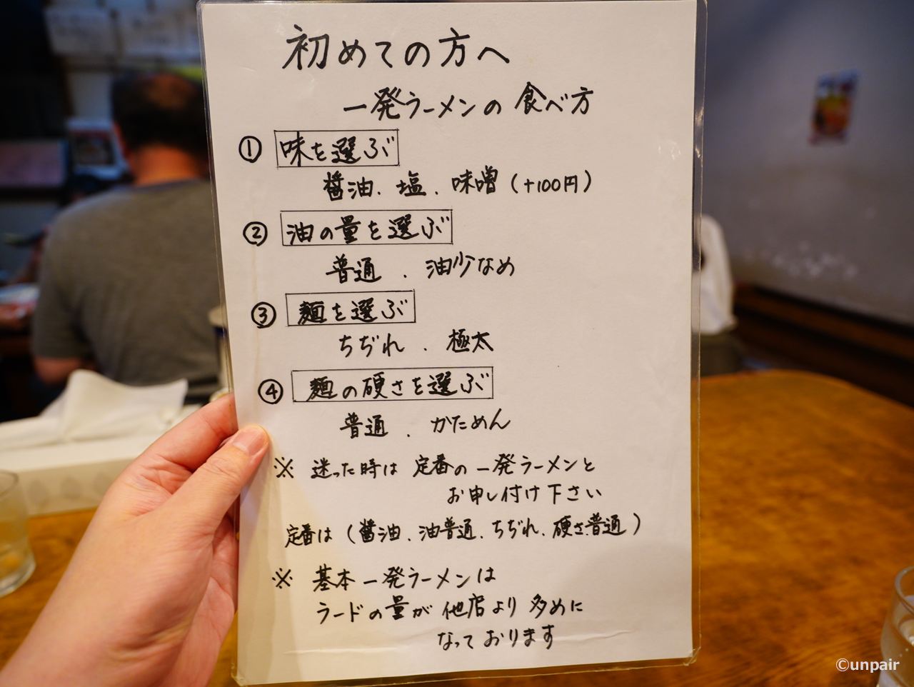 メニュー
