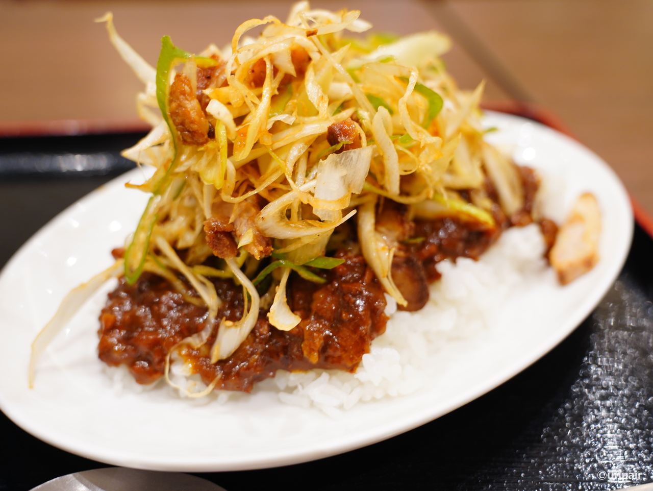 深谷ネギチャーシューカレー
