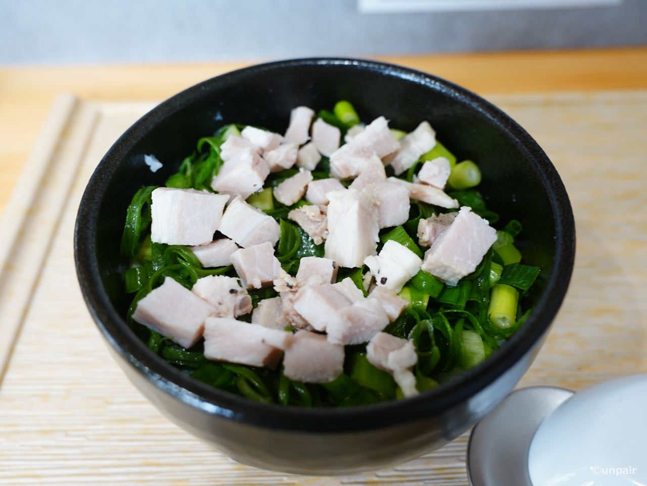 ねぎ豚飯
